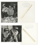 Lot of Twenty 10 x 8 Glossy Photos From Five Different Three Stooges Films, Complete List List Online at NateDSanders.com -- Very Good Condition